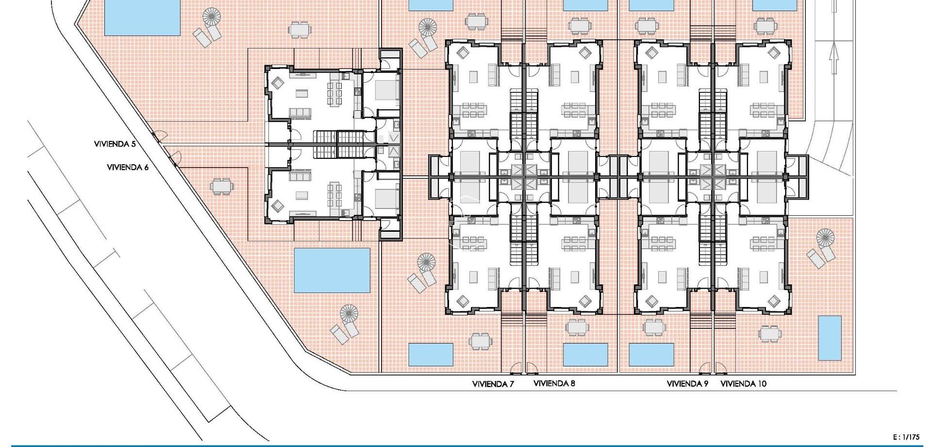 Nowy budynek - Quad House -
Bigastro - pueblo