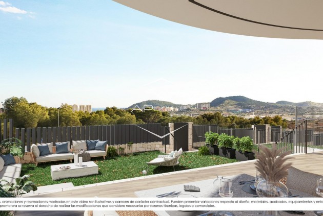 Nieuwbouw Woningen - Appartement - Penthouse -
Finestrat - Campana Garden