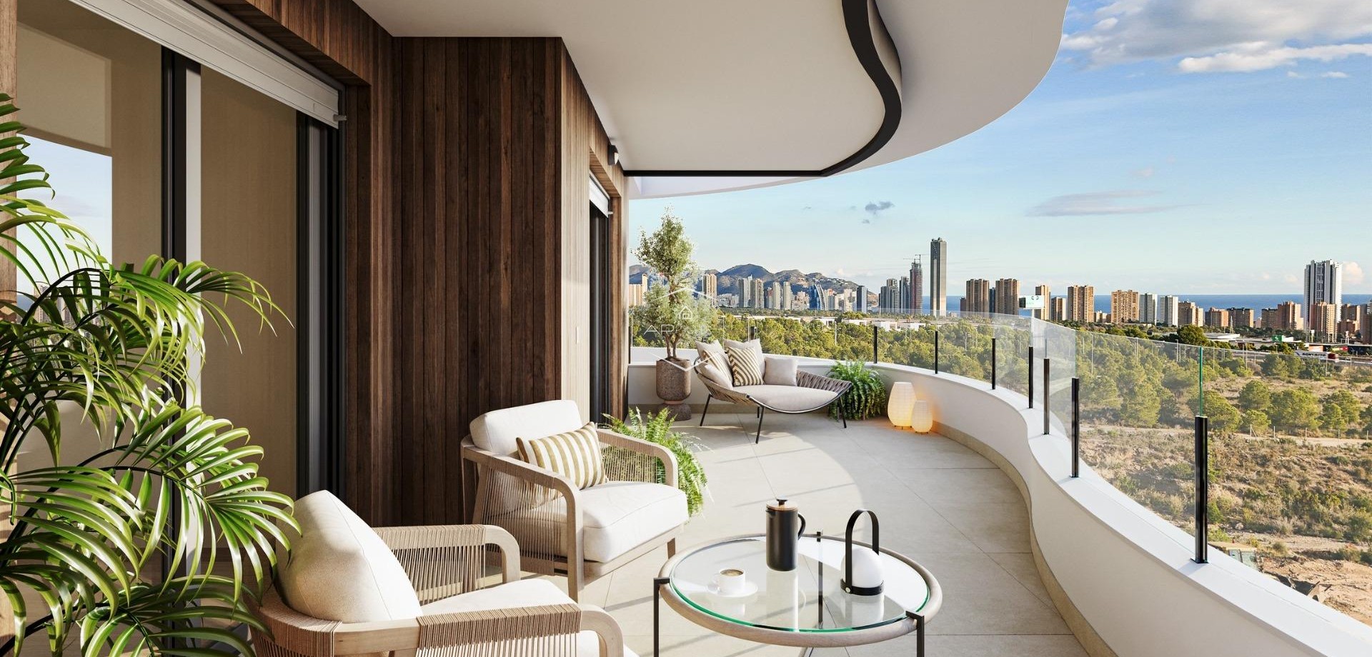 Nieuwbouw Woningen - Appartement - Penthouse -
Finestrat - Campana Garden