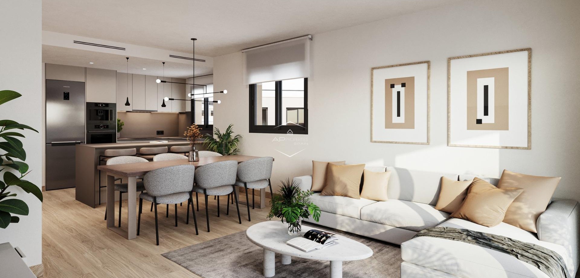 Nieuwbouw Woningen - Appartement - Penthouse -
Finestrat - Campana Garden