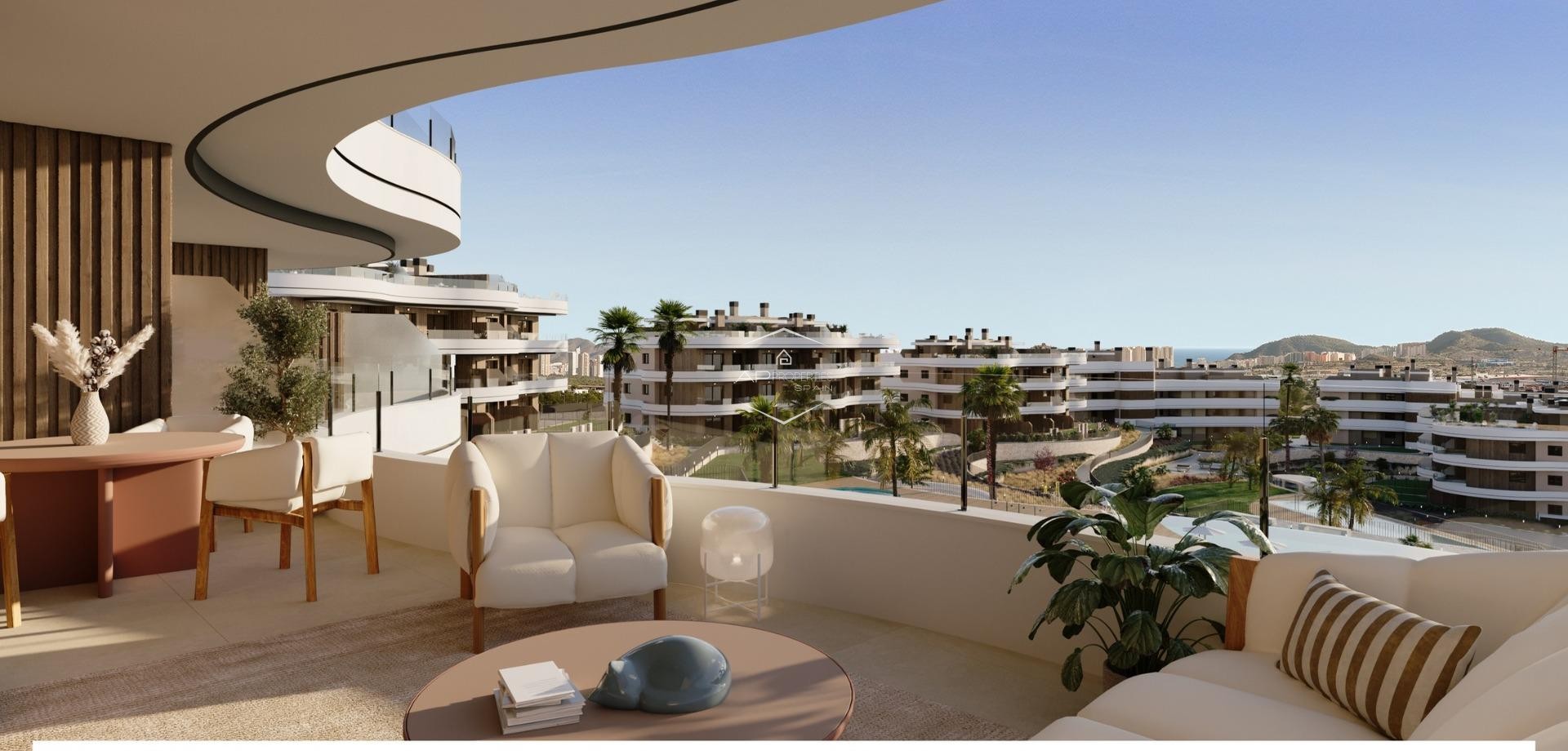 Nieuwbouw Woningen - Appartement- flat -
Finestrat - Campana Garden