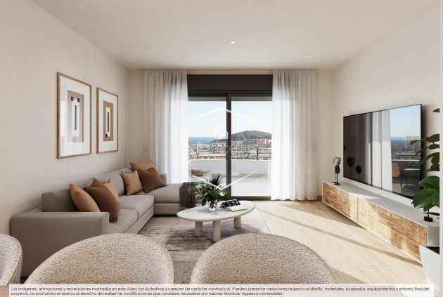 Nieuwbouw Woningen - Appartement- flat -
Finestrat - Campana Garden