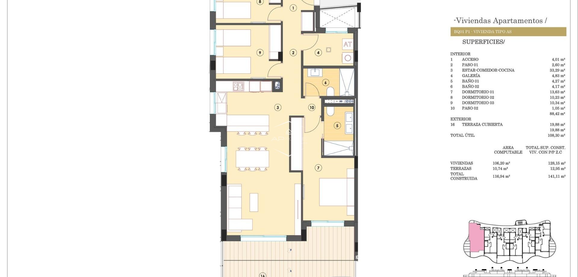 New Build - Apartment - flat -
Finestrat - Campana Garden