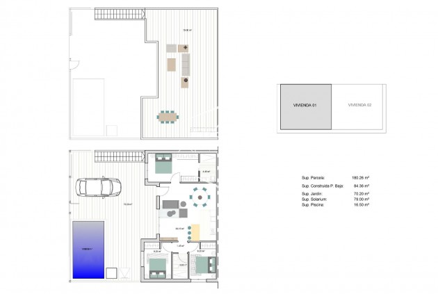 Nieuwbouw Woningen - Quad House -
Torre Pacheco - pueblo