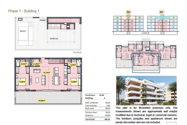 Nieuwbouw Woningen - Appartement - Penthouse -
Torre Pacheco - Santa Rosalia