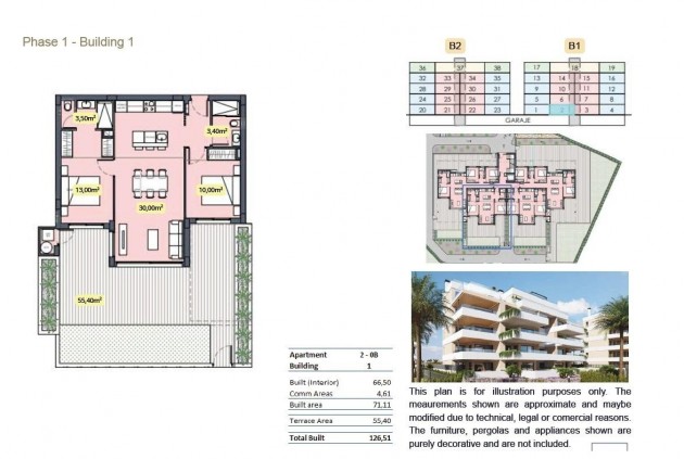 Nieuwbouw Woningen - Appartement- flat -
Torre Pacheco - Santa Rosalia