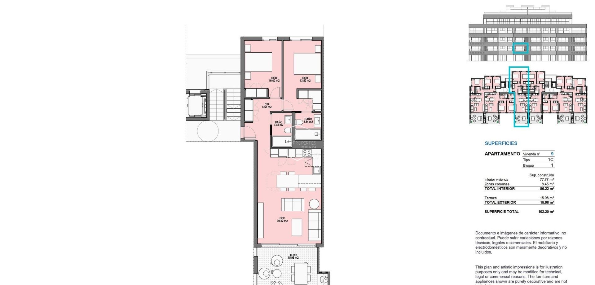 Nieuwbouw Woningen - Appartement- flat -
Torre Pacheco - Santa Rosalia
