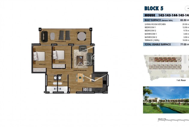 Nieuwbouw Woningen - Appartement- flat -
Los Alcázares - La Serena Golf