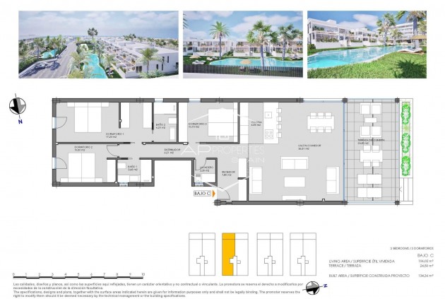Nieuwbouw Woningen - Bungalow -
Cartagena - Mar De Cristal