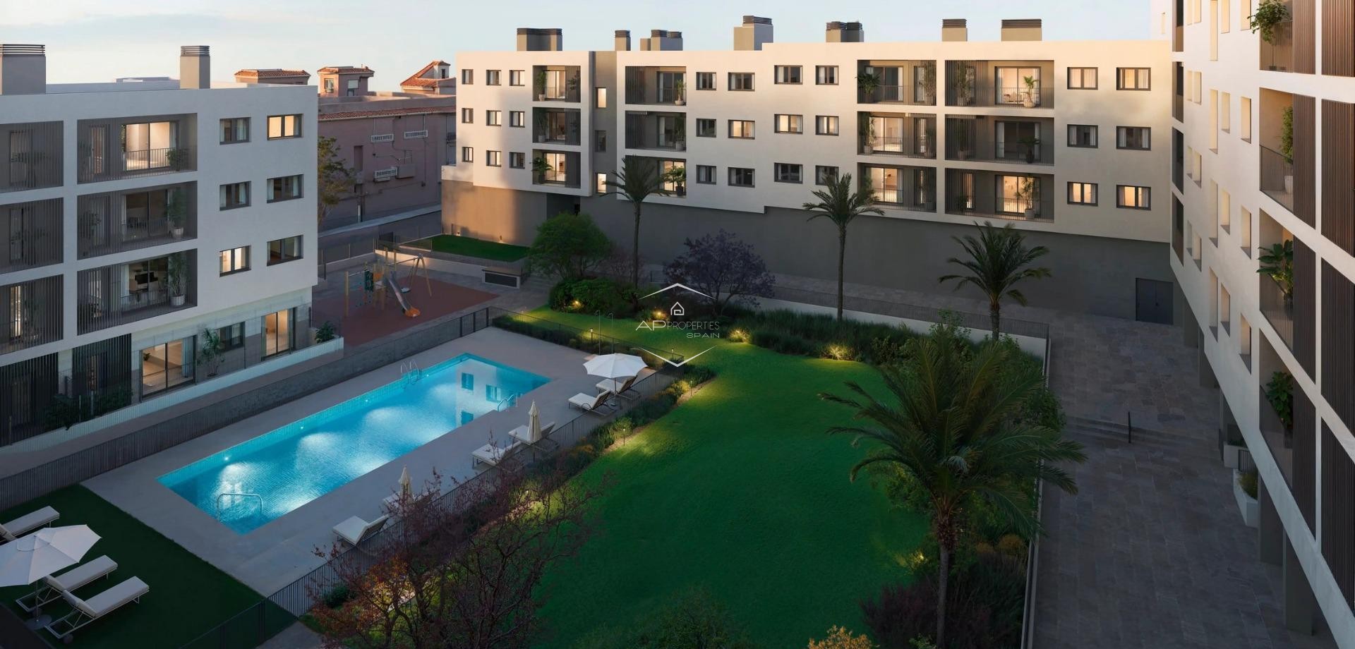 New Build - Apartment - flat -
Alicante - San Agustín