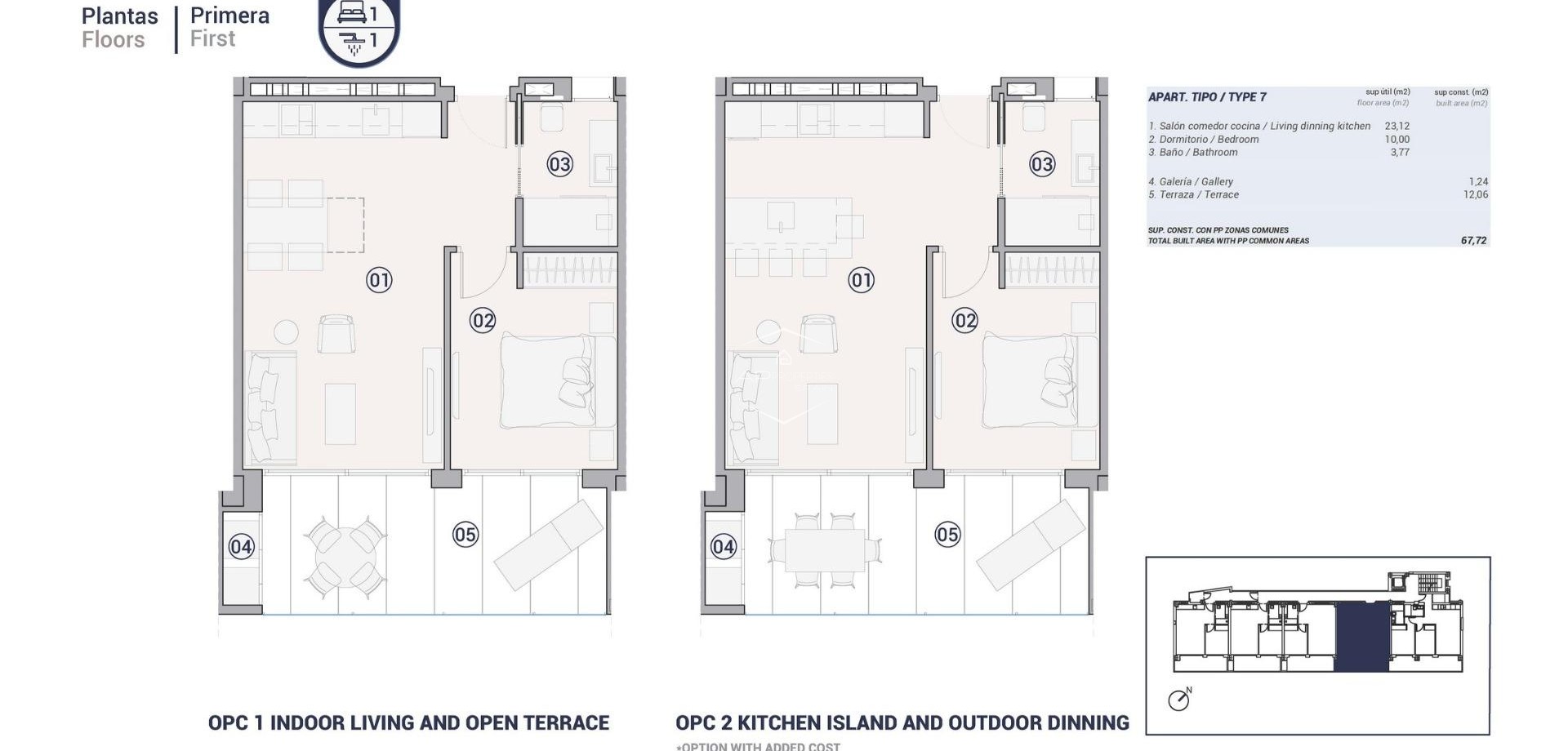 New Build - Apartment - flat -
Villajoyosa - Puntes del Moro