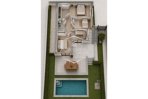 Nueva construcción  - Villa - Independiente -
Mazarron - Country Club