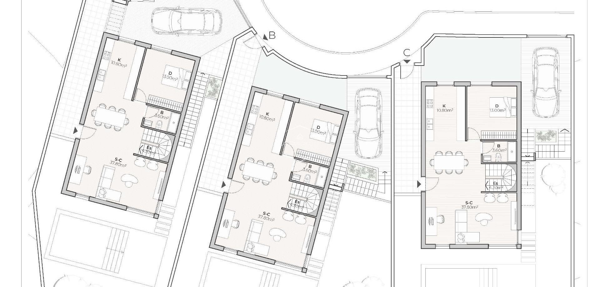 Nueva construcción  - Villa - Independiente -
Mazarron - Country Club