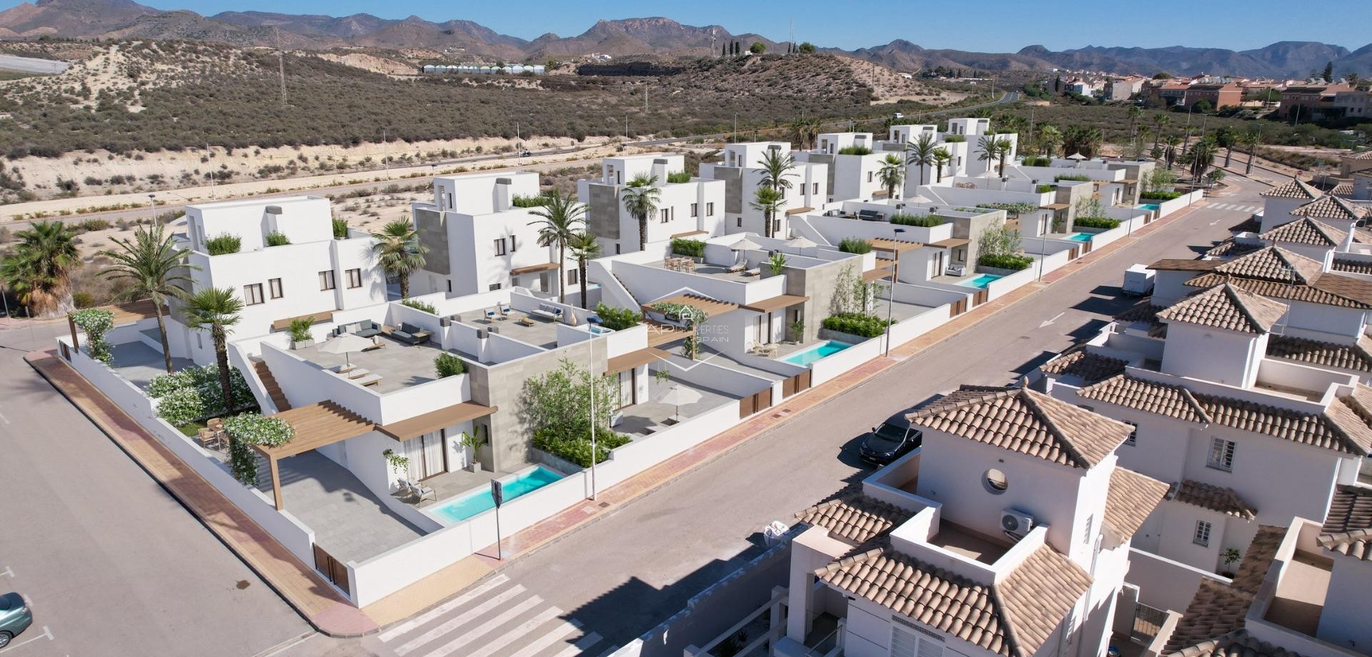 Nueva construcción  - Villa - Independiente -
Puerto de Mazarron - Caleñares