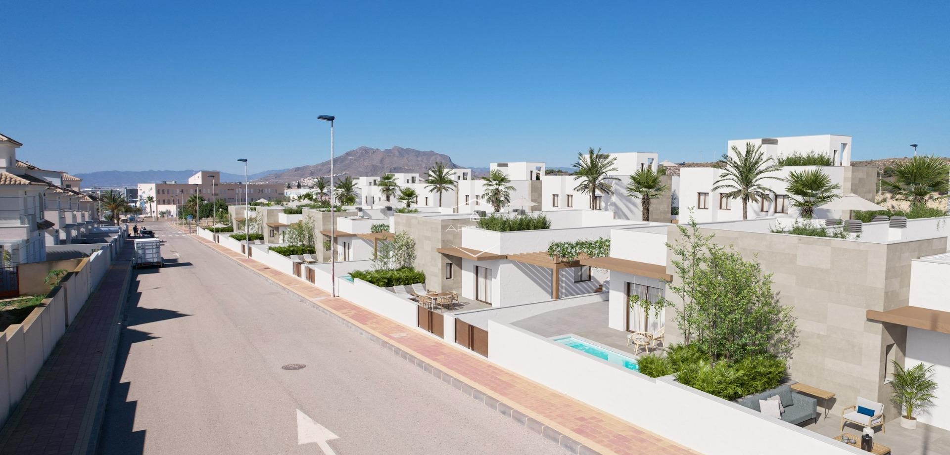 Nueva construcción  - Villa - Independiente -
Puerto de Mazarron - Caleñares