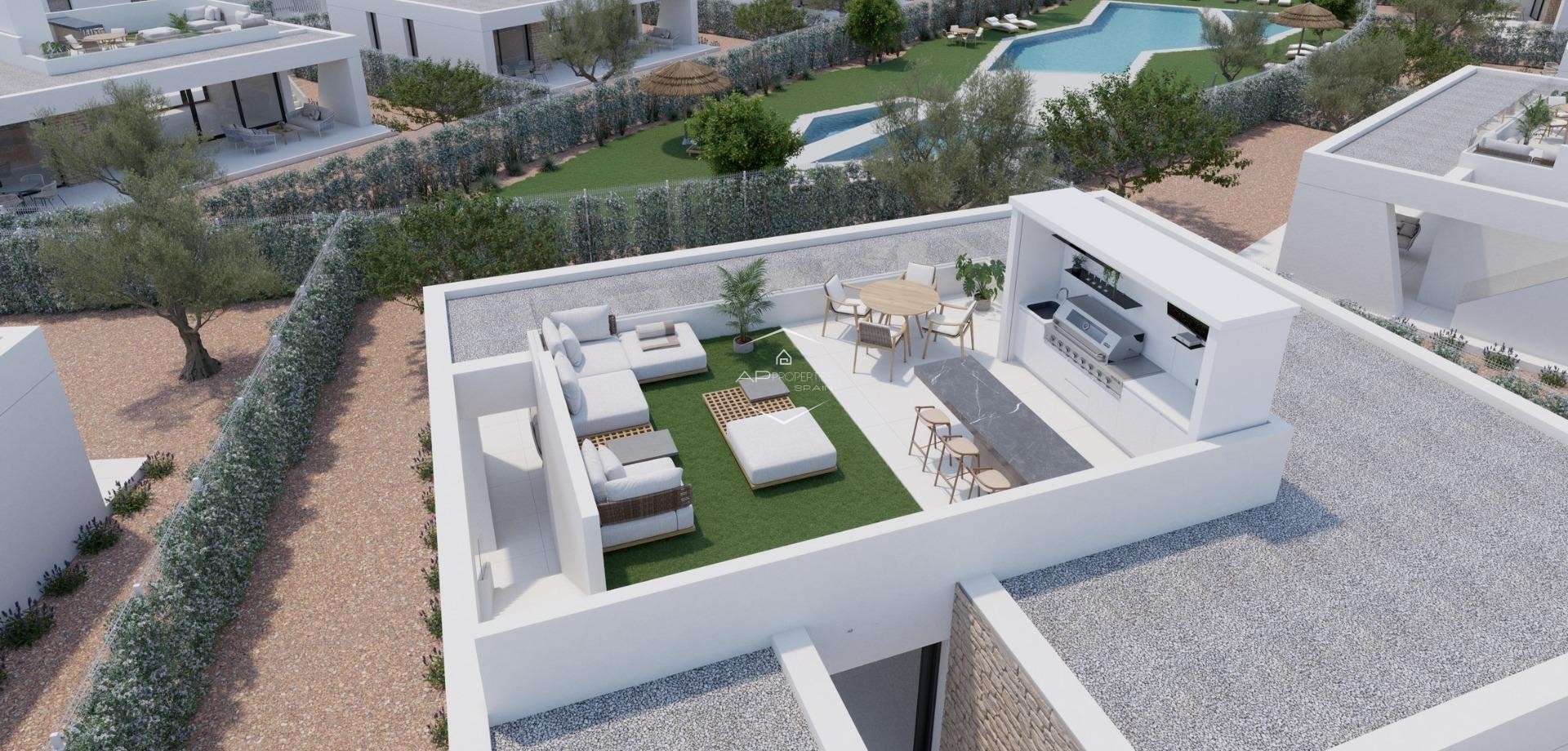 Nieuwbouw Woningen - Villa - Vrijstaand -
Fuente Álamo - Hacienda del Alamo