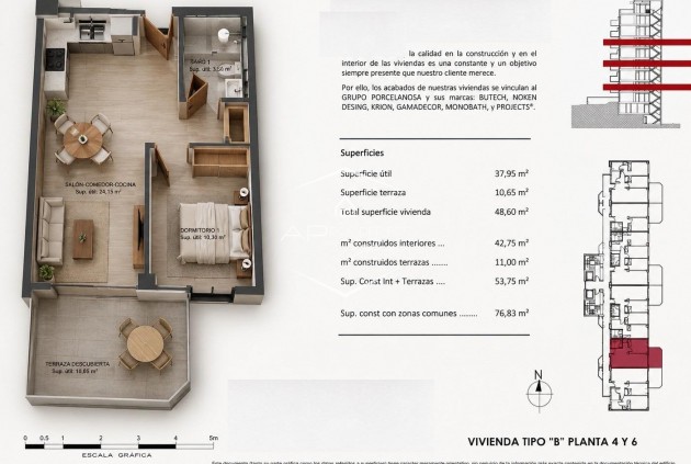 Nouvelle construction - Appartement -
Villajoyosa - Cala de Finestrat