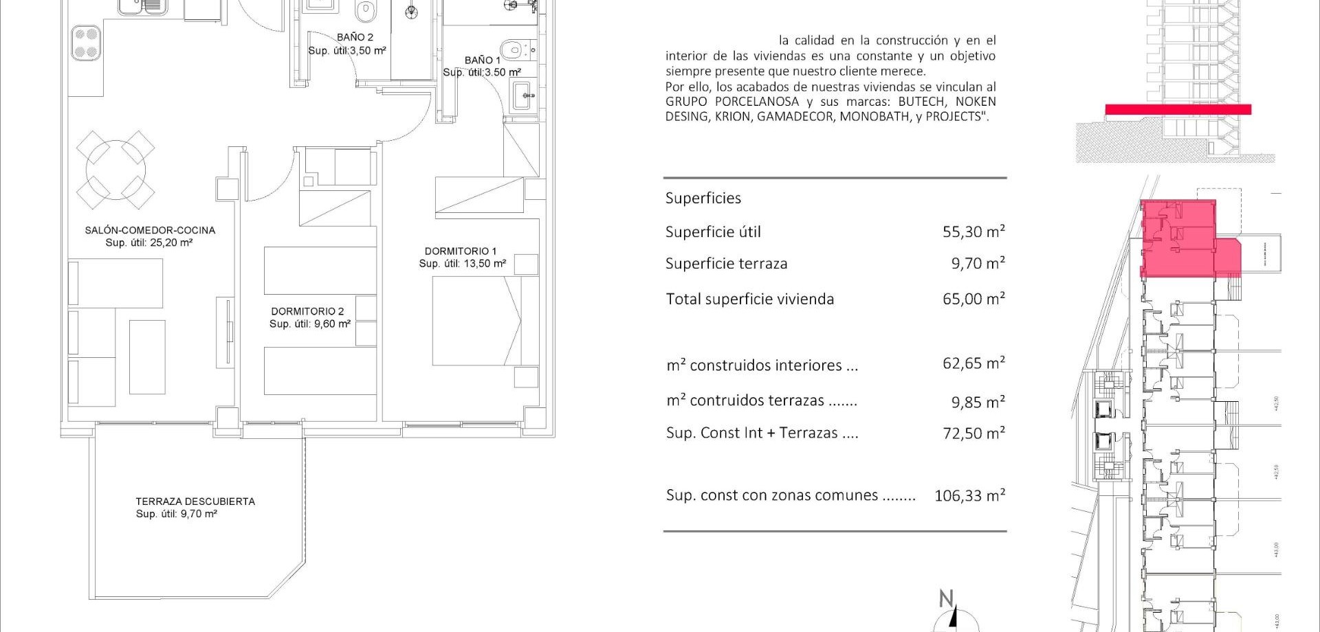 Nouvelle construction - Appartement -
Villajoyosa - Cala de Finestrat