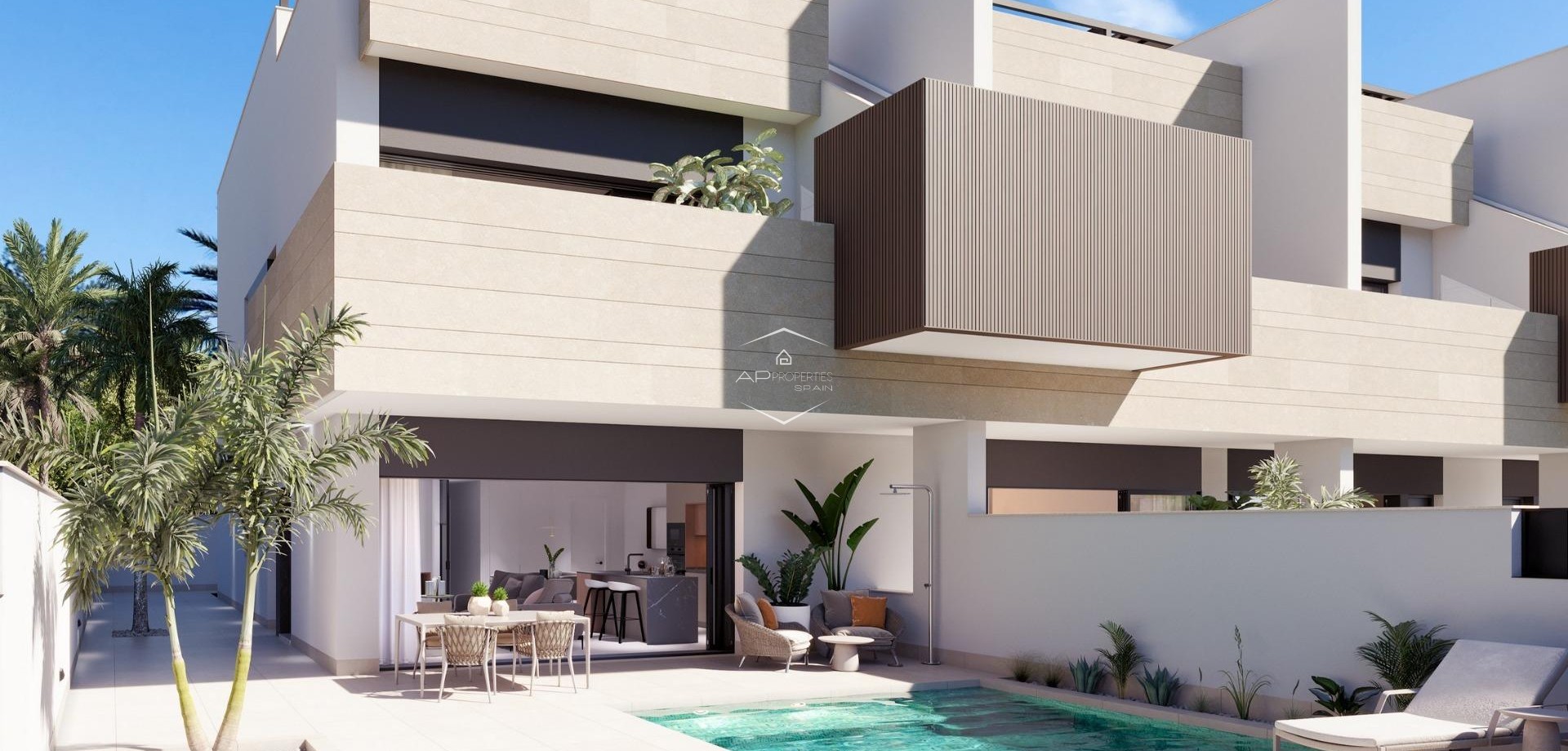 Nowy budynek - Bungalow -
Pilar de la Horadada - parques de Andromeda