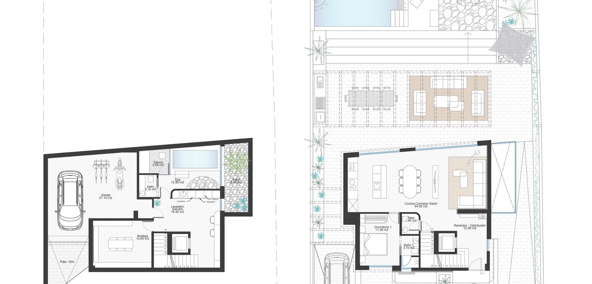Nieuwbouw Woningen - Villa - Vrijstaand -
Cabo de Palos - Cala Flores