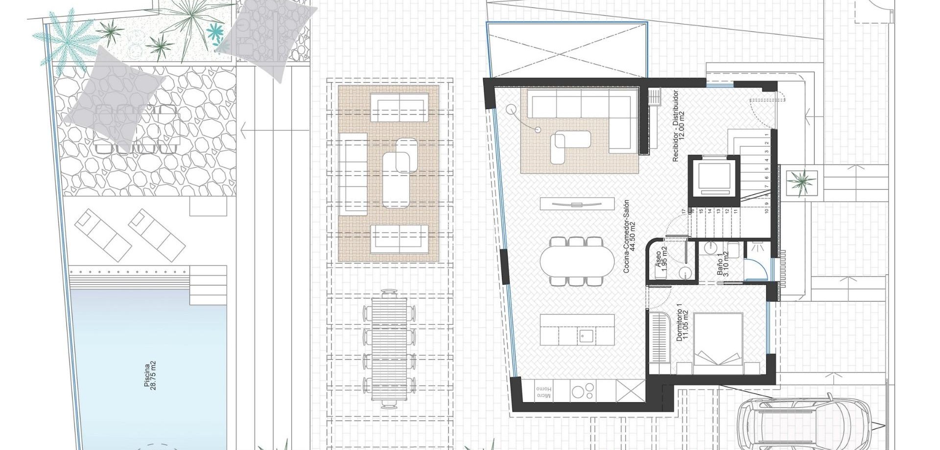 Nieuwbouw Woningen - Villa - Vrijstaand -
Cabo de Palos - Cala Flores