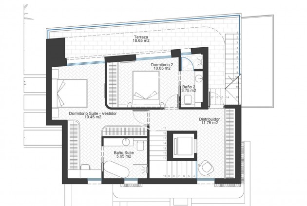 Nieuwbouw Woningen - Villa - Vrijstaand -
Cabo de Palos - Cala Flores