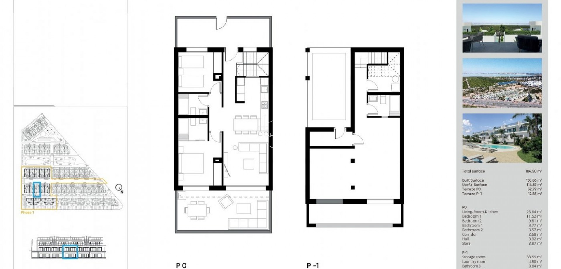 Nieuwbouw Woningen - Bungalow -
Torrevieja - Lago Jardín II