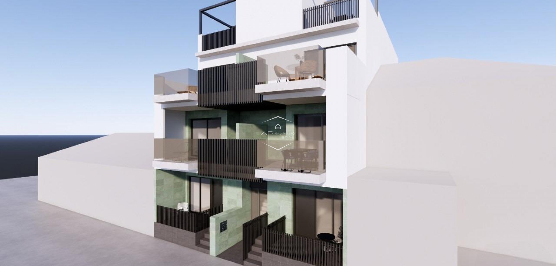 Nieuwbouw Woningen - Appartement - Penthouse -
Pilar de la Horadada - Torre De La Horadada