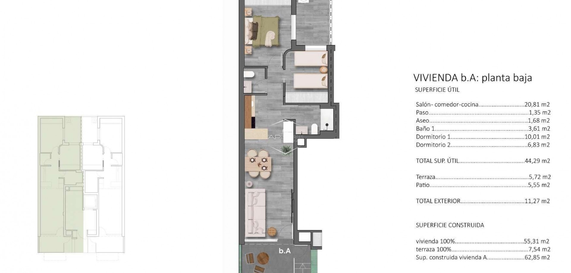 Nieuwbouw Woningen - Appartement- flat -
Pilar de la Horadada - Torre De La Horadada