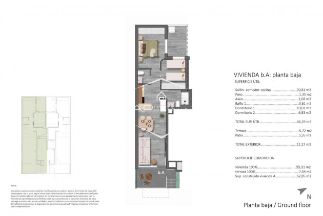 Nieuwbouw Woningen - Appartement- flat -
Pilar de la Horadada - Torre De La Horadada