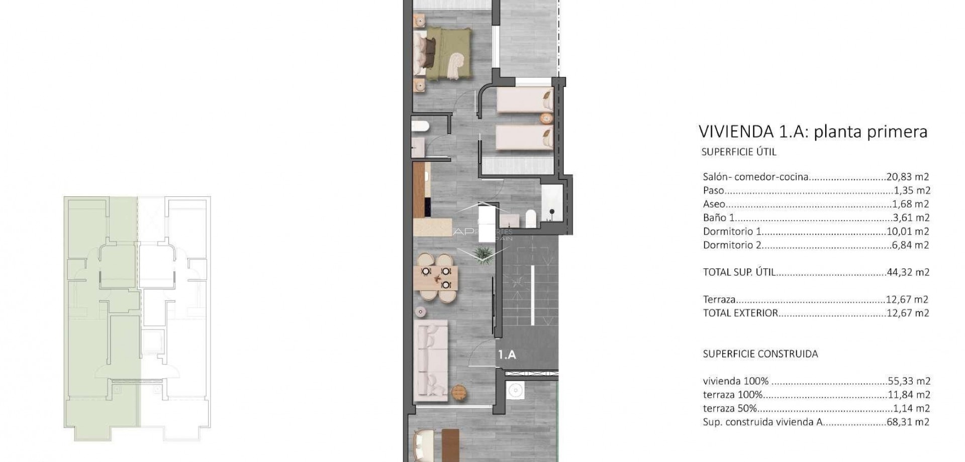 Nieuwbouw Woningen - Appartement- flat -
Pilar de la Horadada - Torre De La Horadada