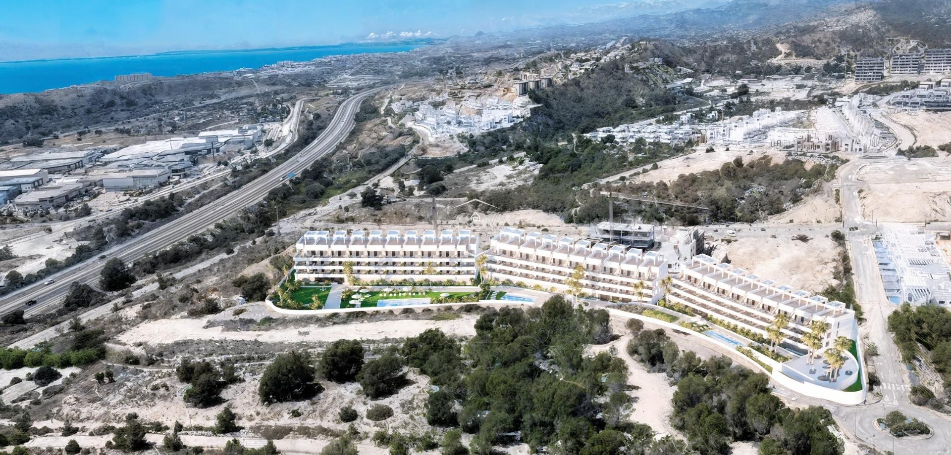 Nieuwbouw Woningen - Appartement - Penthouse -
Finestrat - Balcón de Finestrat
