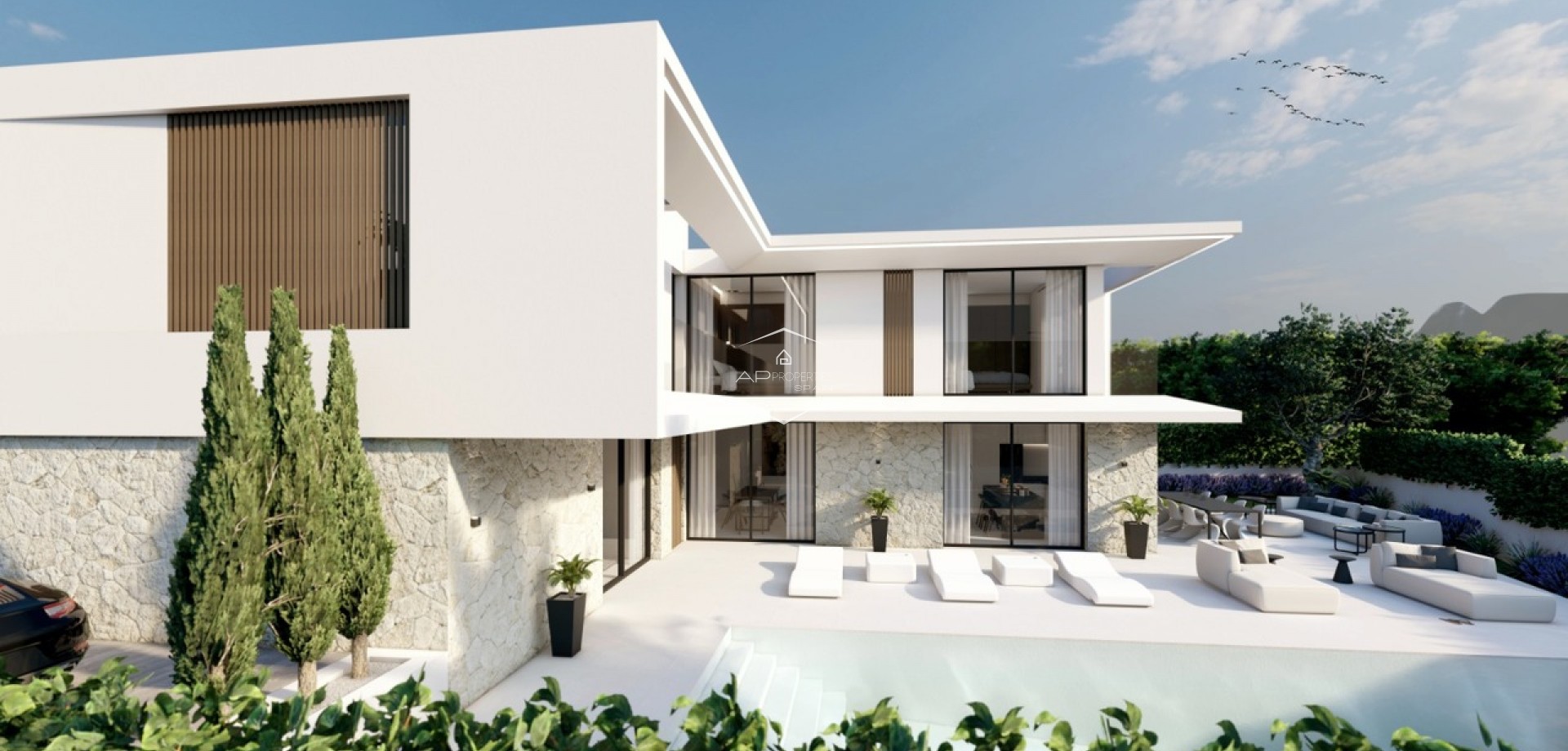 Nowy budynek - Willa - Dom wolnostojący -
Cabo Roig