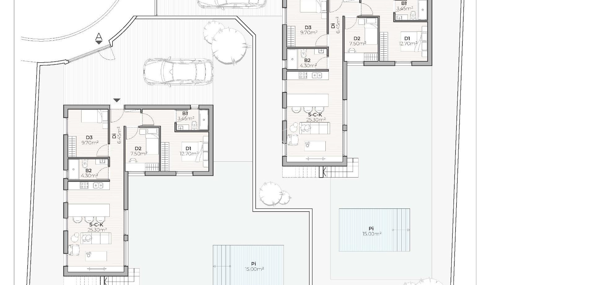Nueva construcción  - Villa - Independiente -
Mazarron - Country Club