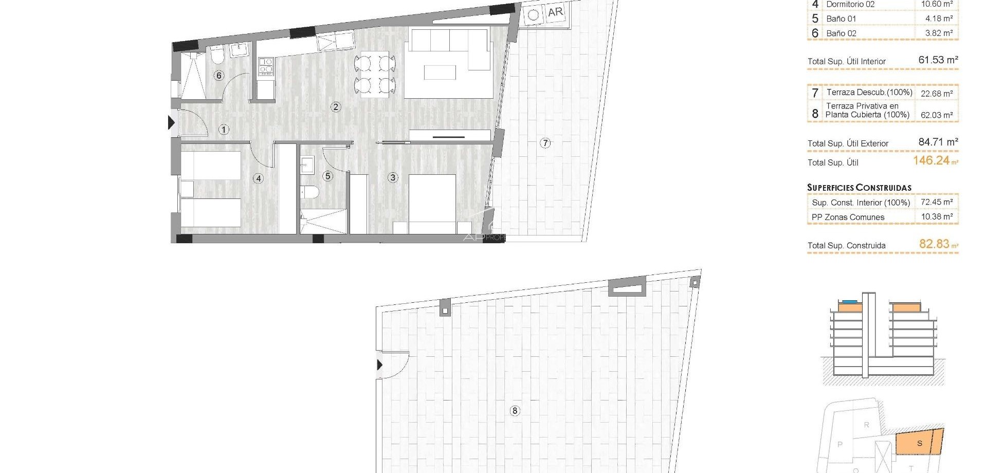New Build - Apartment - Penthouse -
Torrevieja - Centro