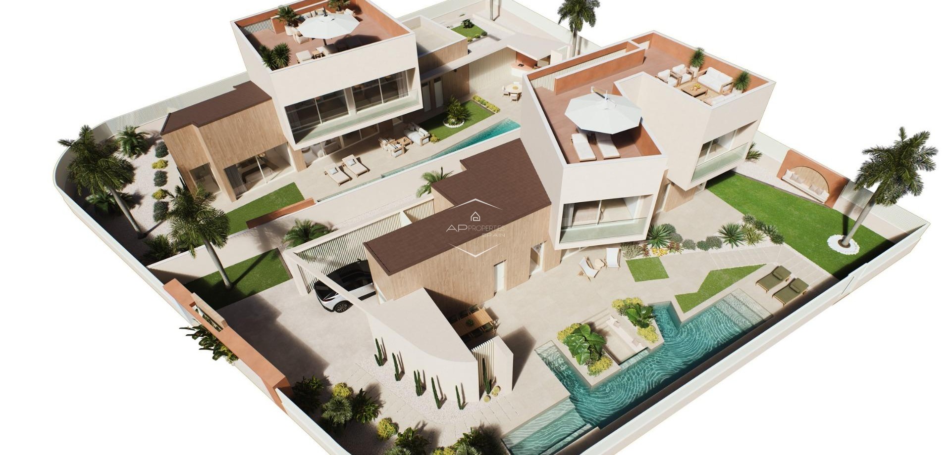 Nueva construcción  - Villa - Independiente -
Orihuela Costa - Dehesa de Campoamor