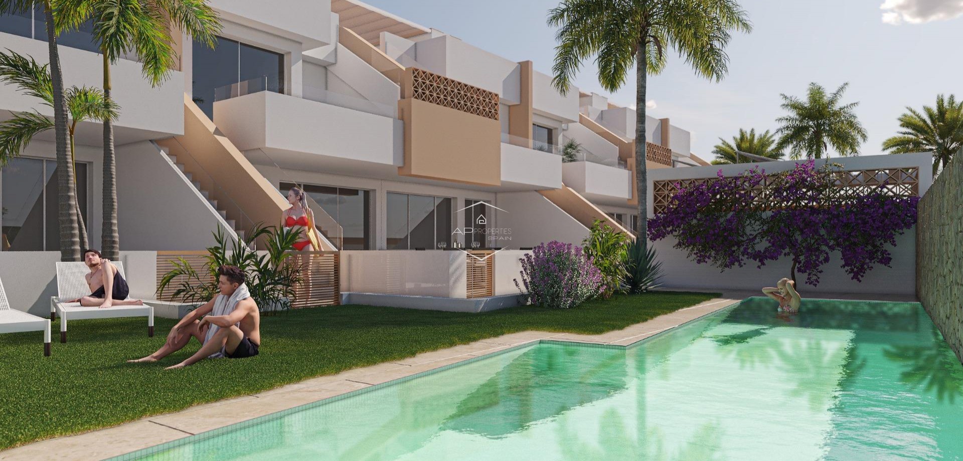 New Build - Bungalow -
Pilar de la Horadada - pueblo