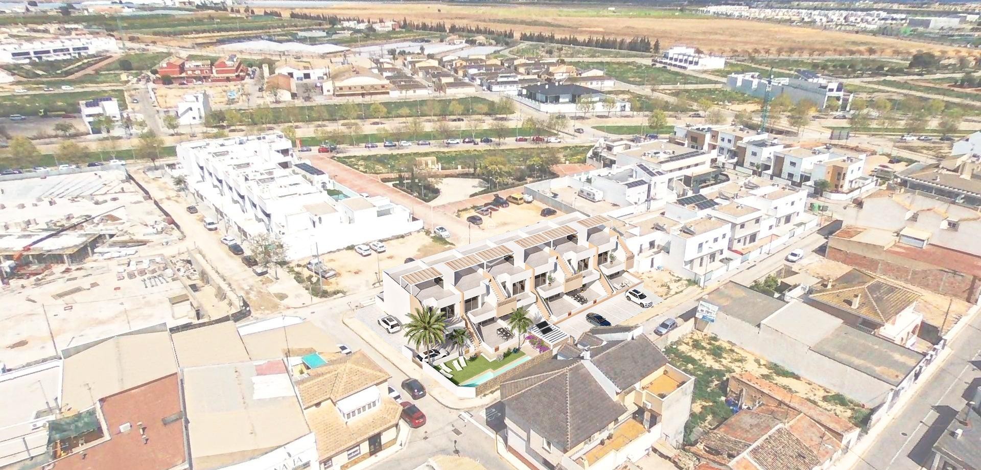 New Build - Bungalow -
Pilar de la Horadada - pueblo