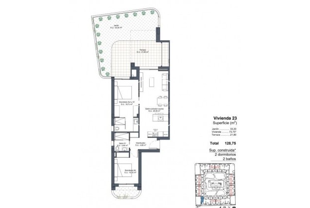 Nueva construcción  - Bungalow -
Ciudad Quesada - Lo Marabú