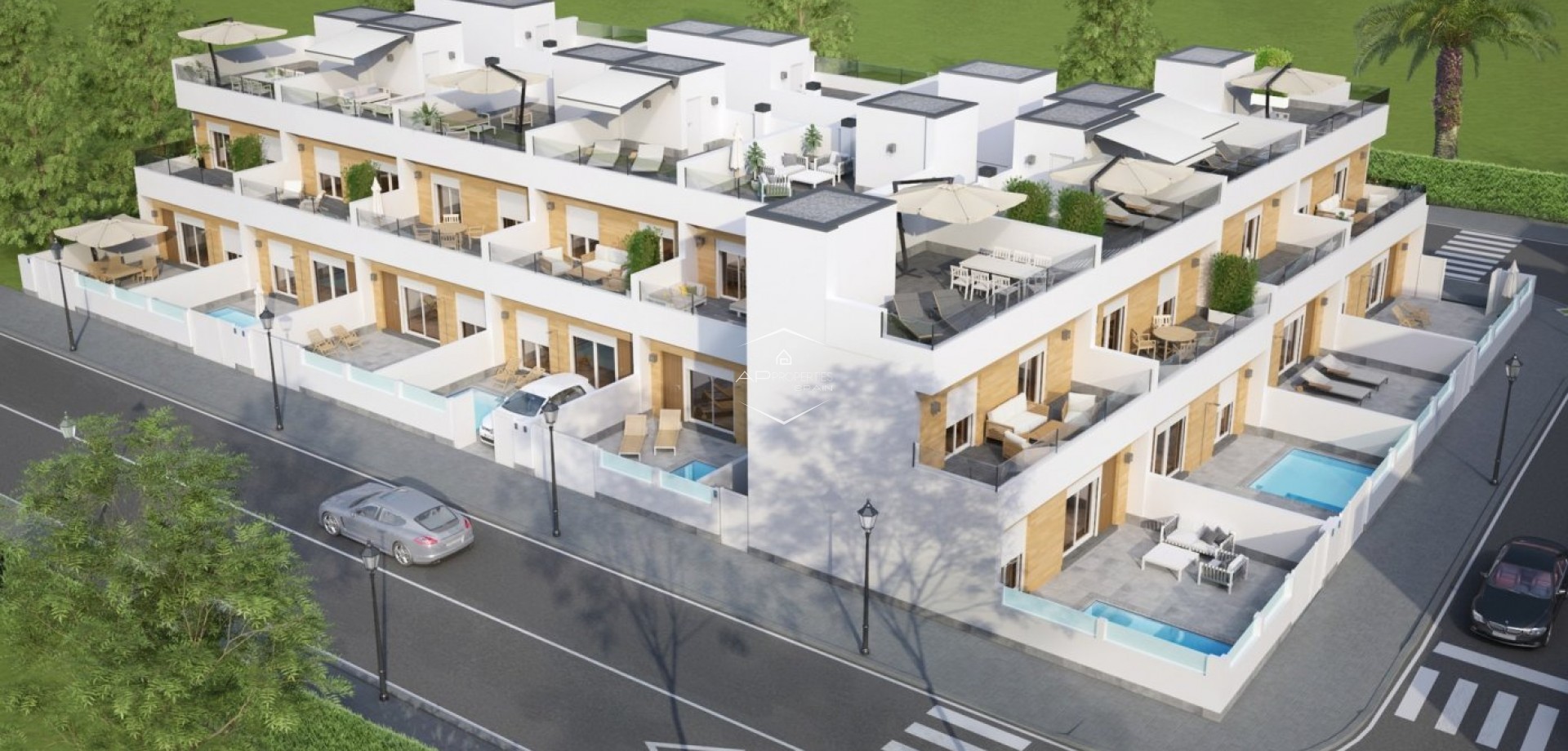 Nieuwbouw Woningen - Geschakelde woning -
Avileses