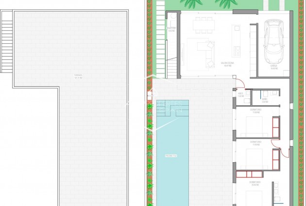 Nouvelle construction - Villa - Indépendante -
Los Alcázares - Serena Golf