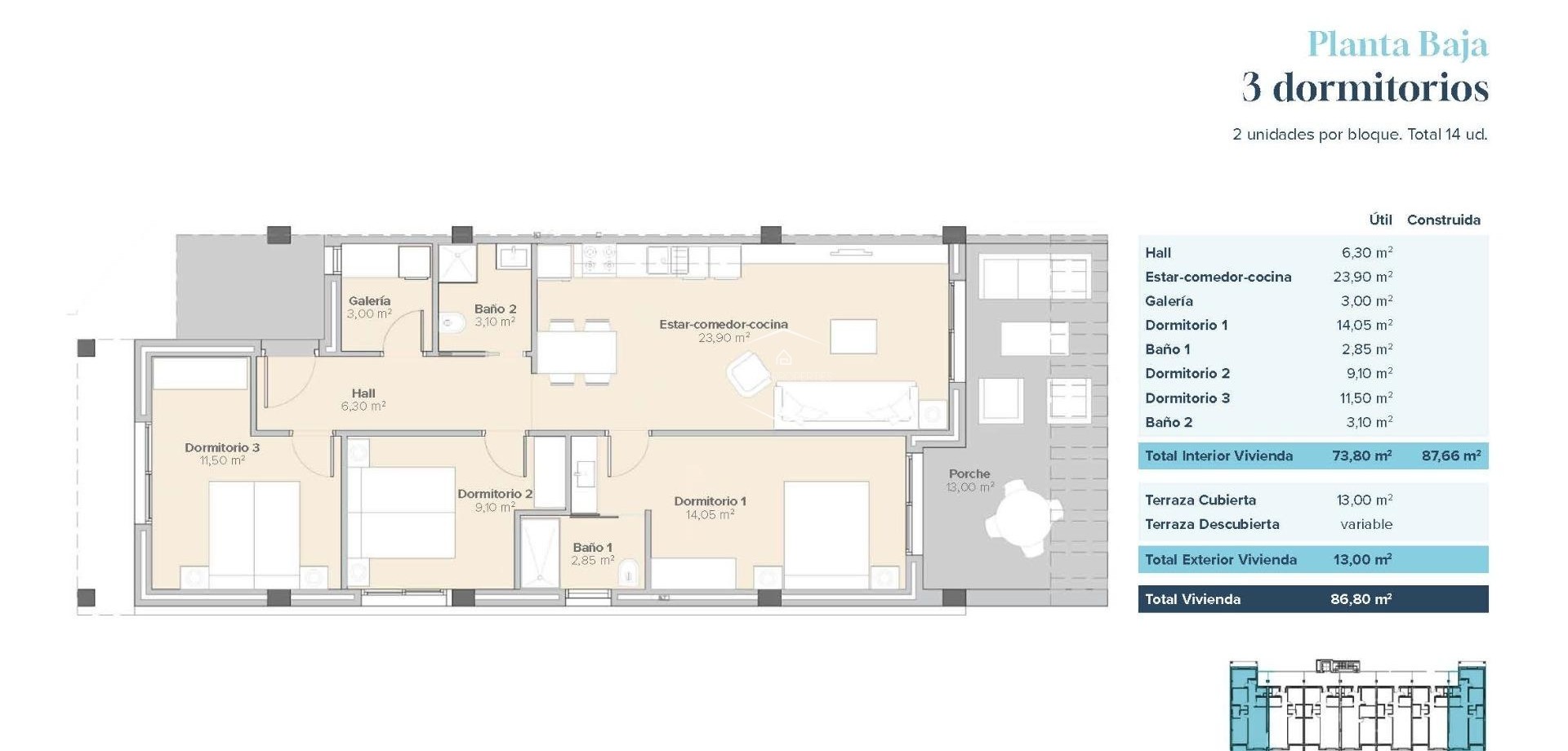 Nueva construcción  - Apartamento - piso -
Vera - Vera Playa
