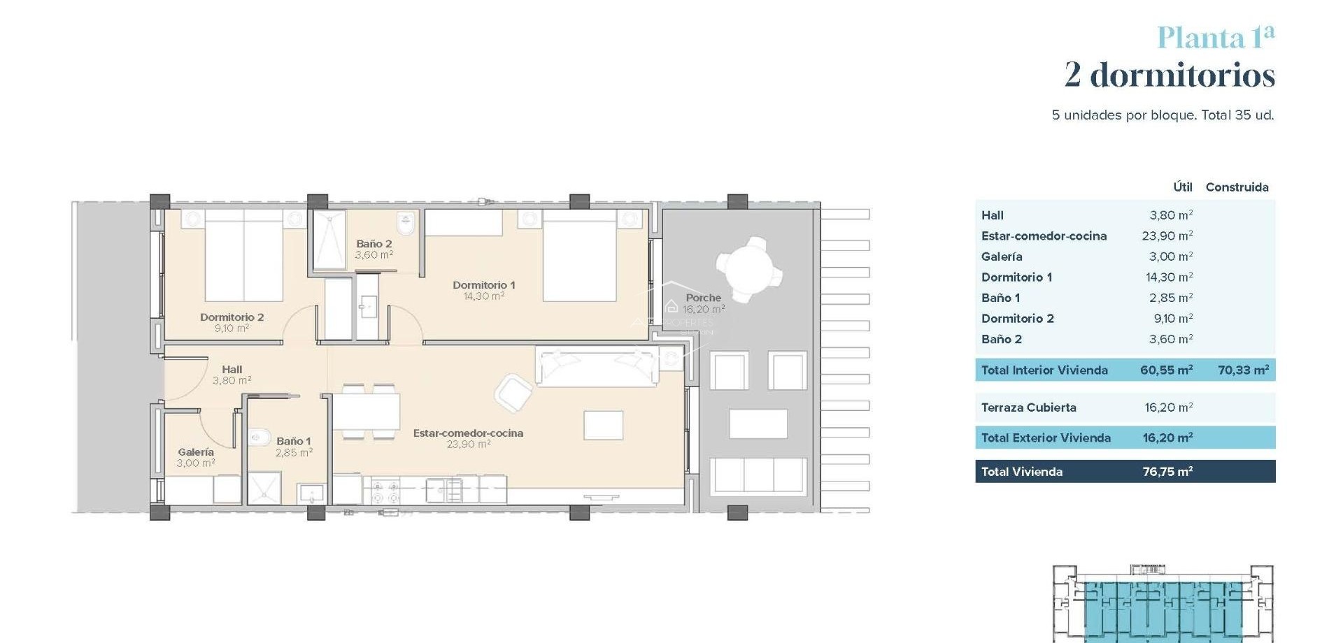 Nueva construcción  - Apartamento - piso -
Vera - Vera Playa