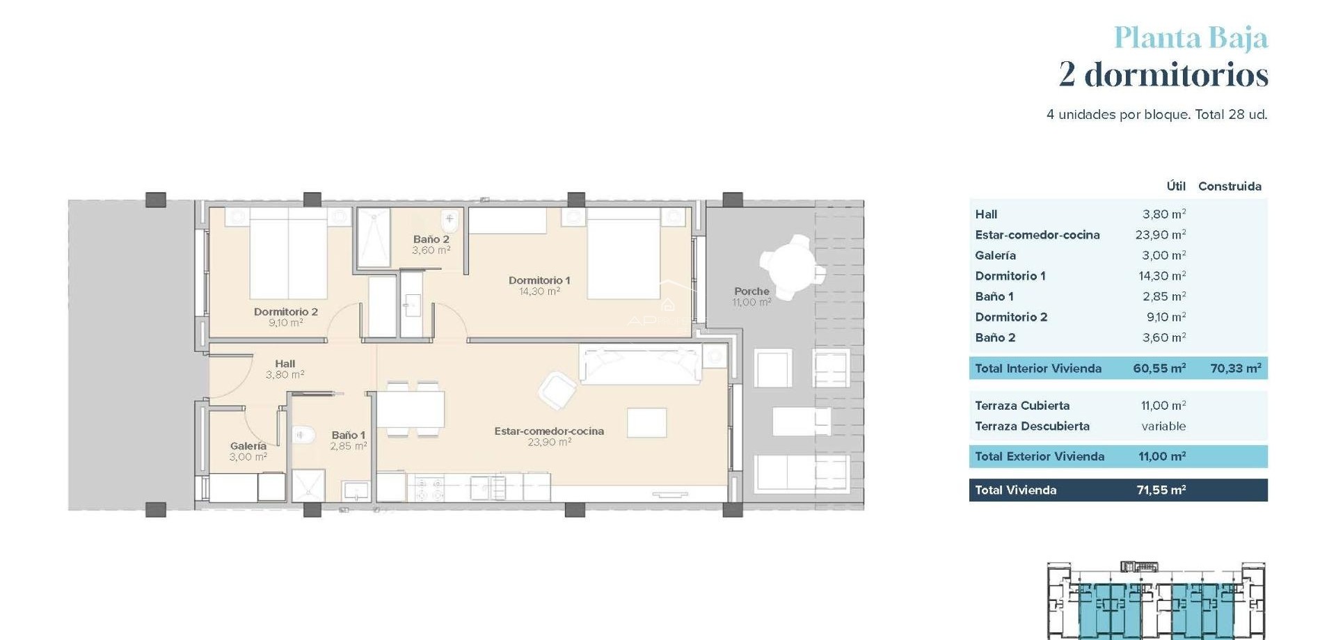Nueva construcción  - Apartamento - piso -
Vera - Vera Playa