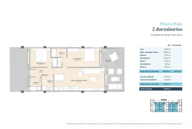 Nueva construcción  - Apartamento - piso -
Vera - Vera Playa