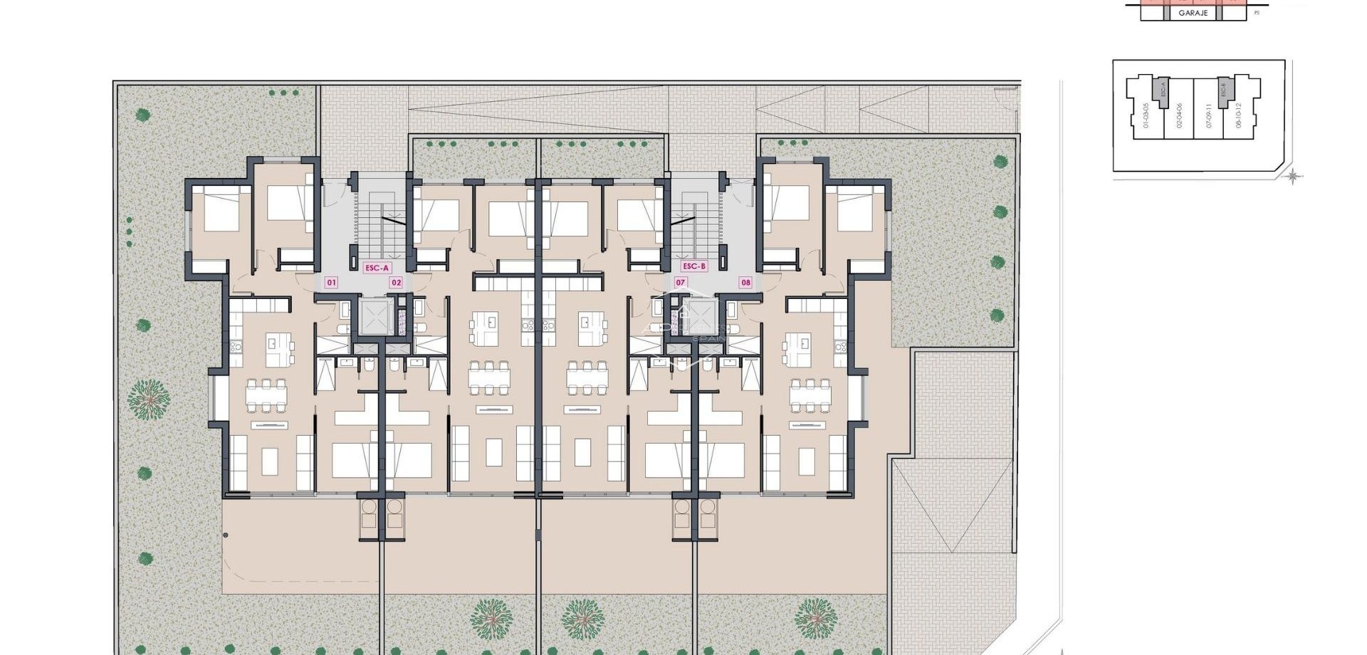 Nieuwbouw Woningen - Appartement - Penthouse -
Benijofar