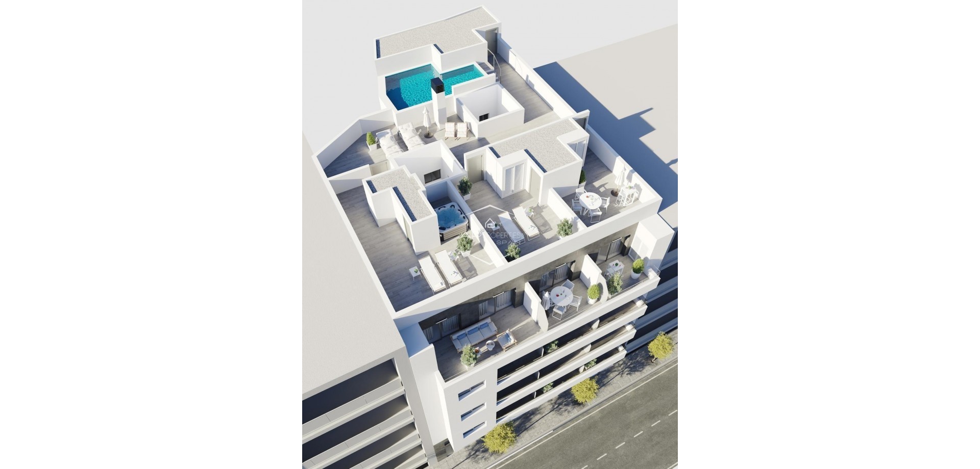 Nouvelle construction - Appartement - Penthouse -
Torrevieja - Centro