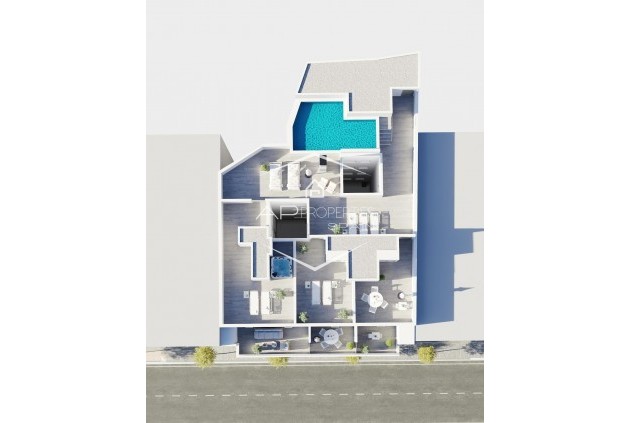 Nouvelle construction - Appartement - Penthouse -
Torrevieja - Centro