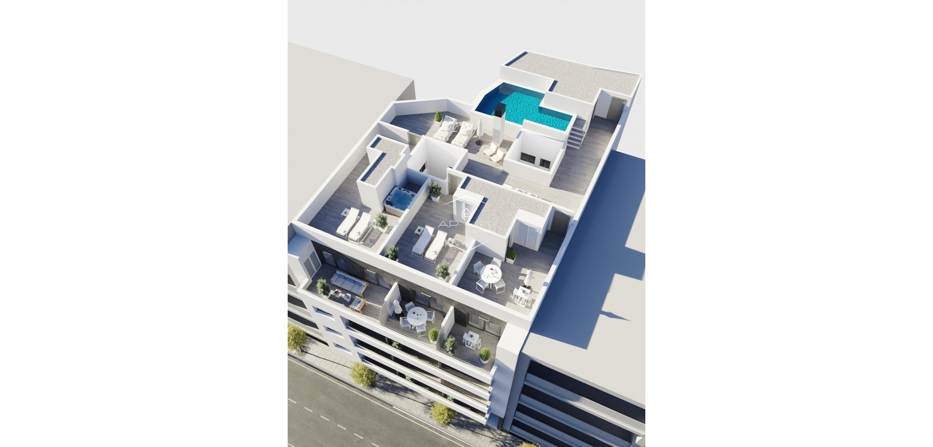Nouvelle construction - Appartement - Penthouse -
Torrevieja - Centro