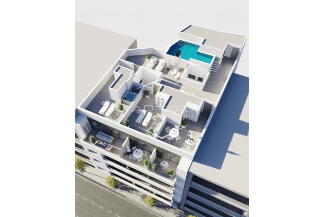 Nouvelle construction - Appartement - Penthouse -
Torrevieja - Centro